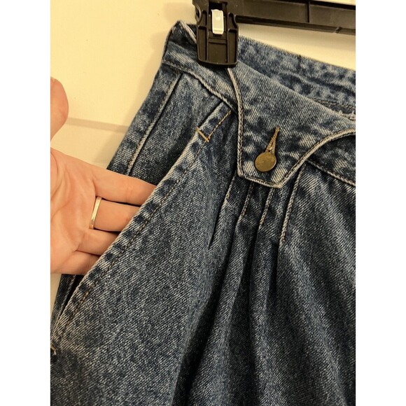 VTG. 80s 90s Union Bay Jeans High Waist Baggy Loose Pleated Mom Preppy Sz. 11 - Picture 9 of 11